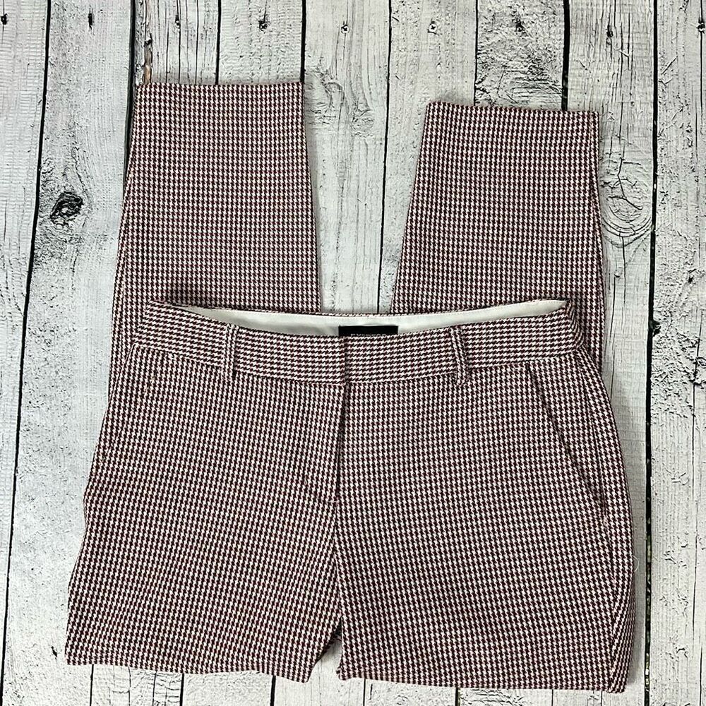 EXPRESS Columnist Ankle Mid Rise Dress Pants